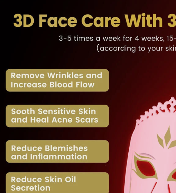 Silicone LED Skincare Device